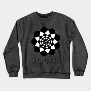 Balance Mandala Crewneck Sweatshirt